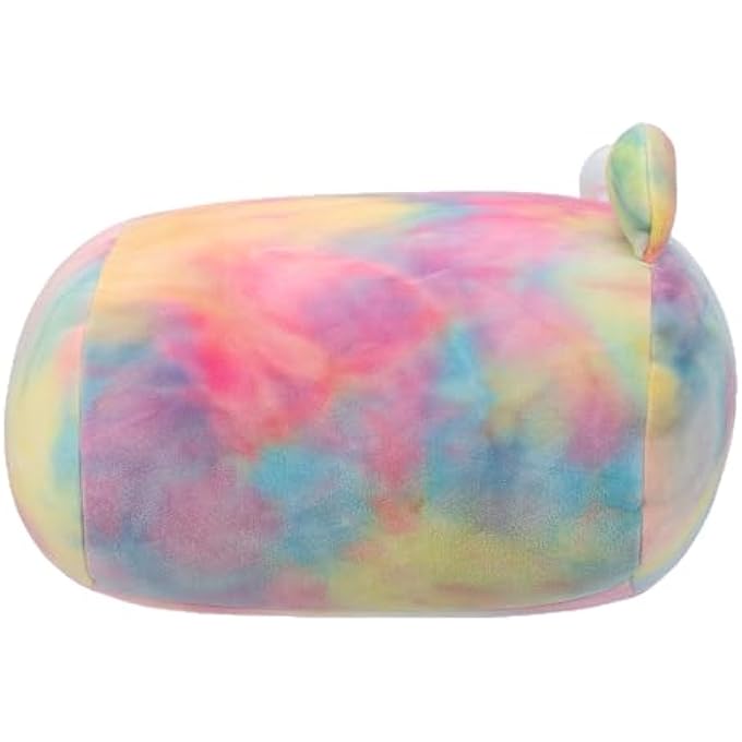 Kellytoy 12 INCH MEDIUM PLUSH STACKABLESCARLITO RAINBOW TIE DYE FROG OFFICIALLY LICENSED KELLYTOY PLUSH TOY COLORFUL SOFT GIFT FOR KIDS GIRLS & BOYS WASHABLE SQUISHY STUFF TOY MULTICOLOR ALL AGE - Image 4